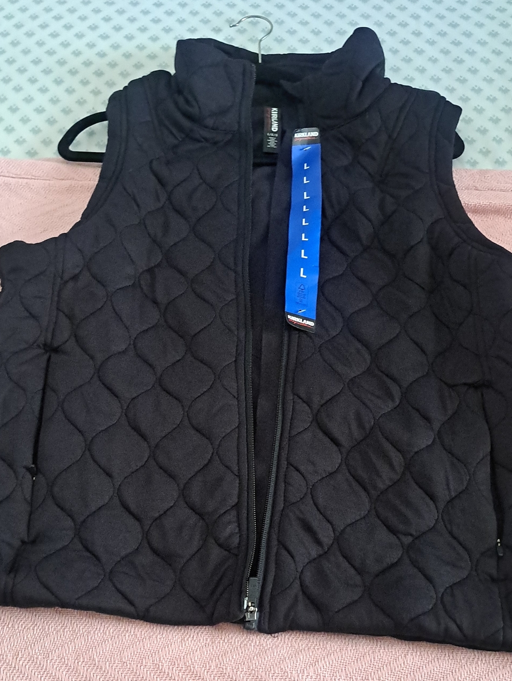 Kirkland Signature Quilted Black Women's Vest